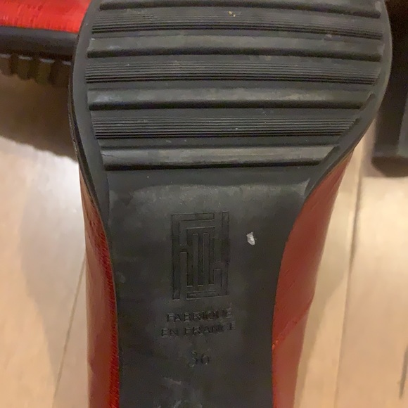 France Mode red heels - Picture 3 of 3